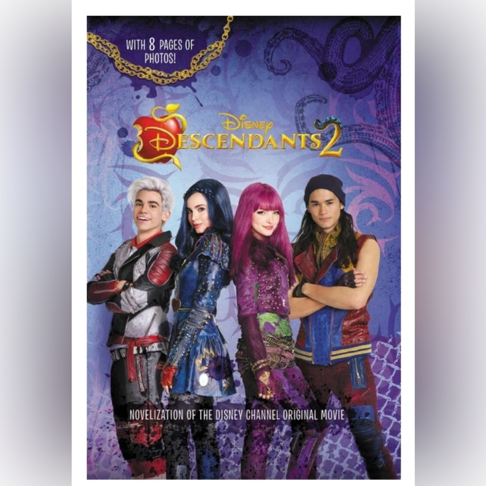 Disney Descendants 2 Novelization of the Original Disney Chanel Movie Hardcover